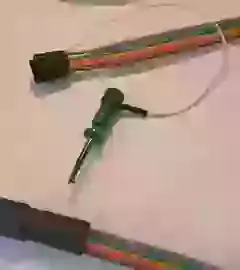 8 way Cable with Ground/Earth Hook